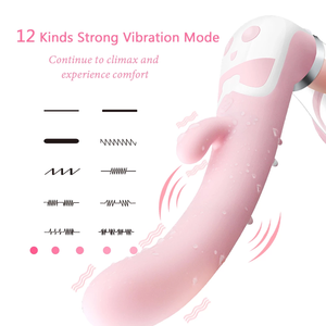 GF Lidah Dildo Mengisap Vibrator Puting Pemanas Pengisap Ketat Mulut Menjilati Klitoris Merangsang Masturbasi Erotis Mainan Seks untuk Wanita - Product Image 3