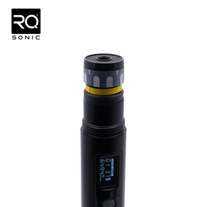 RQSONIC UHF-1750 Système de deux microphones de <span class=keywords><strong>studio</strong></span> professionnel Microphone sans fil antibruit avec écran d'affichage LCD - Product Image 4