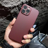 Coque de téléphone en fibre de carbone pour iPhone 18 17 16 15 14 13 12 11 Xs – Vente en gros directe usine