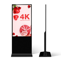 Layar LCD Periklanan Inovatif Tingkat Industri dengan Perangkat Lunak CMS Gratis untuk Tampilan Dalam Ruangan