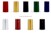Tapas y Sellos Termoencogibles de PVC en Forma de Cilindro con Logotipo Personalizado para Botellas de Vino Espumoso