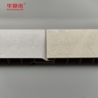 Panneau mural stratifié en PVC de style moderne, panneau de plafond en WPC imperméable à l'eau le plus vendu pour la décoration intérieure Installation facile sur grille