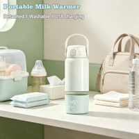 Nouveautés : Chauffe-biberon sans fil portable pour bébés de 0 à 12 mois, en acier inoxydable 316L