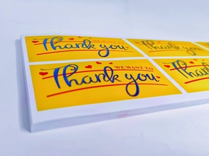 Custom Oem Wholesale Thank You Sticker Roll - Product Image 5