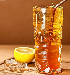 Verres à <span class=keywords><strong>cocktail</strong></span> multi-usages élégants en verre épais transparent, style Tiki tropical - Product Image 3
