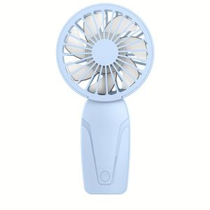 Ventilateur portable mini USB personnalisé avec logo, style simple, rechargeable, pour bureau, extérieur, petit ventilateur de poche rafraîchissant – Vente en gros usine - Product Image 1