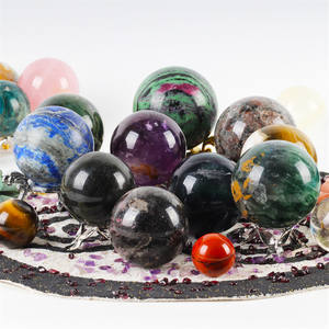 Boule d'améthyste en cristal Quartz Rose, vente en gros, sphère de cristal pour la décoration de la maison - Product Image 6