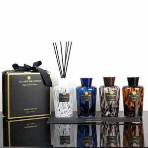 Set Botol <span class=keywords><strong>Reed</strong></span> <span class=keywords><strong>Diffuser</strong></span> Kaca Motif Leopard Elegan, Hadiah Aromaterapi Mewah untuk Rumah dan Hotel 500ml 1000ml 2000ml - Product Image 5