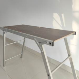 Tavolo da campeggio pieghevole, tavolo per <span class=keywords><strong>Picnic</strong></span> all'aperto, cortile da spiaggia, manico portatile da scrivania leggero regolabile in alluminio - Product Image 1