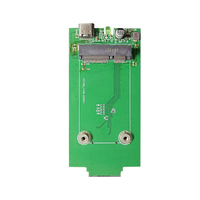 Carte de développement MINI PCIE vers TYPE-C, adaptateur USB TYPE-C vers PCIE pour module MiniPCIE, module 4G LTE NB