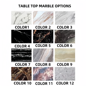 HJ nhà hiện đại sang trọng ý phong cách Đồ nội thất nhà Đá Cẩm Thạch Bàn cà phê bên bảng cuối bảng với <span class=keywords><strong>Glass</strong></span> Top và đá cơ sở - Product Image 6