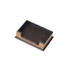 Juego de Organizador de Escritorio de Cuero y Madera de Primera Calidad Prestige de 14 Piezas - Product Image 4