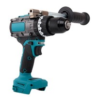 Perceuse électrique sans fil DW Model Blue 21V avec batterie au lithium, mandrin auto-serrant et deux vitesses réglables pour usage domestique