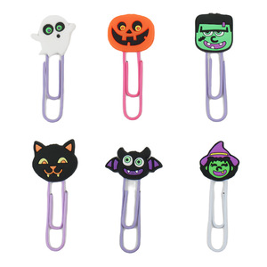 Halloween série dessin animé PVC Zombie bureau papeterie Page trombones périphériques signets - Product Image 5