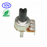 Échantillons gratuits yh alps RK12 alpha RV12 cts potentiomètre radio 10k 20k 100k 200k 250k 500k 1M linéaire 12mm potentiomètre rotatif