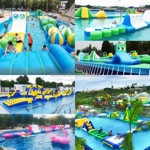 Tobogán Inflable Acuático con Obstáculos en el Mar, Entretenimiento Acuático Flotante para Adultos, Juego Deportivo, Parques Acuáticos Inflables para Niños - Product Image 5