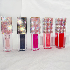Aceite Labial Hidratante al por Mayor, Bálsamo Labial con Color, Brillo Voluminizador, Vegano, con Aroma a Fruta, Aceite Labial de Marca Privada con Diamante - Product Image 2