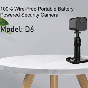 D6 Rechargeable Battery Low Power Consumption Recording Wide Angle <b>Mini</b> CCTV Network <b>Camera</b> D2 New Model Long Standby Wifi 4G - Product Image 4