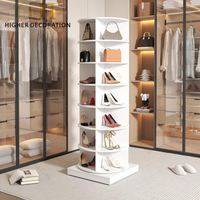 Étagère de présentation de chaussures multicouche personnalisée, ensemble de meubles de présentation de chaussures commerciales, étagère murale à vendre