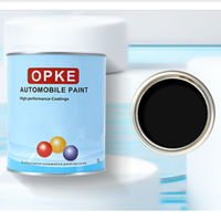 Peinture de réparation automobile Jet Black 2k masterbatch