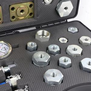 ชุดซ่อมวาล์วจ่ายแรงดันท่อไฮดรอลิกสำหรับรถขุด HongWang พร้อมปลั๊กวัดแรงดัน ท่อ วาล์ว ปั๊ม และหน้าแปลนอะลูมิเนียม - Product Image 1