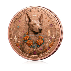 Moneda Conmemorativa del Día <span class=keywords><strong>de</strong></span> los <span class=keywords><strong>Muertos</strong></span>, <span class=keywords><strong>de</strong></span> Cobre Puro <span class=keywords><strong>de</strong></span> 5 Onzas, Colorida, con Diseño <span class=keywords><strong>de</strong></span> Monedas <span class=keywords><strong>de</strong></span> 5oz - Product Image 2