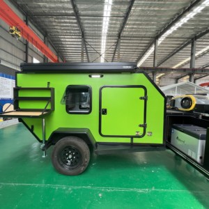 Camping-car camping-car personnalisable remorque petite maison sur roues voiture tente voyage voiture avec lit auvent fenêtre à vendre - Product Image 1