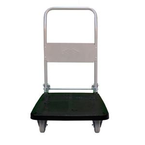 Vente d'usine 300 kg Chariot à plateforme en plastique avec roulettes élastiques durables, poignée pliable, chariot à plateforme, chariot à main - Product Image 4