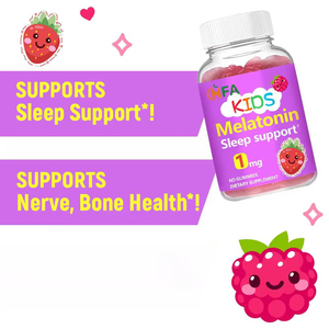 Gomitas de Magnesio con Melatonina para Dormir, Bajo MOQ, Sin Gluten, Mejora la Salud de Nervios y Huesos, Gomitas de Melatonina para Niños - Product Image 6