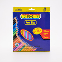 Crayons de couleur Yichen JX011 couleur macaron, 12 couleurs en boîte, à base d'huile, logo personnalisé, fourniture d'usine