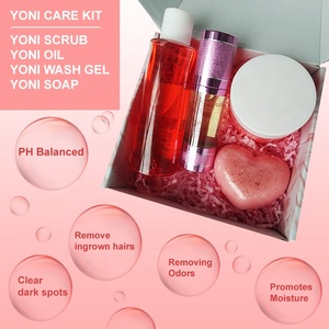 Ensemble Yoni Hydratant Éclaircissant et Naturel <span class=keywords><strong>Savon</strong></span> Féminin à l'Huile de Lavage <span class=keywords><strong>Intime</strong></span> Gommage Yoni à un Bon Prix - Product Image 3