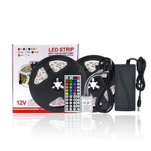 Tira de luces LED 5050RGB, impermeable, con resina epoxi, luz de color, tira de luces colorida, caja de color. - Product Image 1