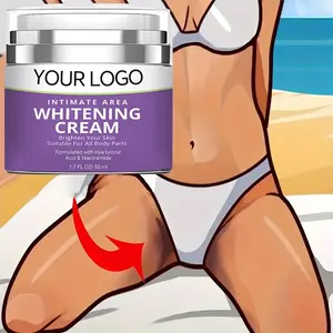 Private Label Body Private Part Underarm Whitening Lotion Skin Dark Spot Body Bikini Area Intimate Area Whitening Cream