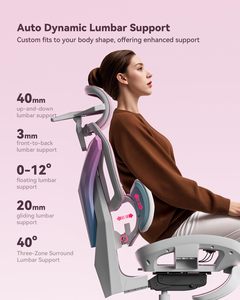 <span class=keywords><strong>AutoFull</strong></span> G7 360 °   Accoudoirs CloudTech Mesh avec soutien lombaire dynamique 3 zones 140 °   <span class=keywords><strong>Chaise</strong></span> de bureau ergonomique inclinable pour le <span class=keywords><strong>gaming</strong></span> avec repose-pieds - Product Image 2