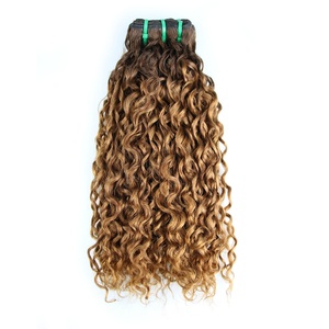 ผมแท้คุณภาพสูงแบบ Super Double Drawn สี 4 ผสม 30 นิ้ว แบบ Pixie Curl  รวมเป็นชุดจากผู้บริจาคคนเดียว พร้อมรับประกัน 3 ปี - Product Image 5