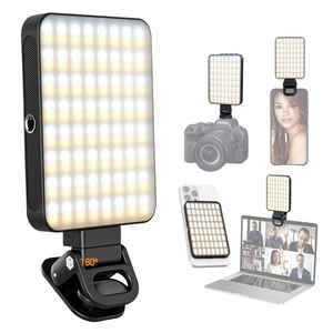 Từ LED Video Ánh Sáng Video Hội Nghị Video Ánh Sáng Cho Máy Tính Máy Tính Bảng Điện Thoại Di Động DSLR Máy Ảnh LED Điền Ánh Sáng 3000K-6500K Thay Đổi Độ Sáng - Product Image 1