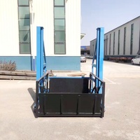 Plateforme de chargement et de déchargement mobile hydraulique 1T 2T pour camions porte-conteneurs, rampe de quai pour usines de fabrication
