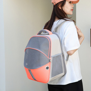 Factory direct supply of <b>cat</b> carriers, portable <b>backpacks</b>, durable and breathable mesh <b>cat</b> <b>backpacks</b>. - Product Image 1