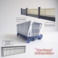 Nouvelle conception, utilisation facile, machine portable et durable pour la construction de clôtures et de murs de séparation, transmission électrique, automatique, haute puissance, PLC