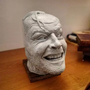 Grenzüberschreitende Neuheit: Retro-Nostalgische Künstlerische Johnny-Figur, Buddhistische Harz-Skulptur, Sammlerstück für Schreibtisch und Bücherregal - Product Image 3