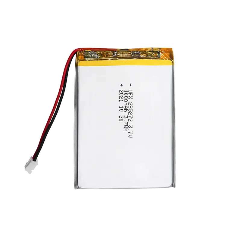 Chinese Li-polymer Cell Factory Supply Smart Card Battery UFX285272 1000mAh 3.7V KC Certificate