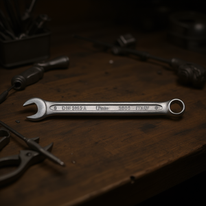 Llave Combinada Ttake de 8 mm DIN 3113A Fabricada en Italia Tipo Corto - Product Image 3