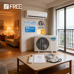 Wall Mounted <b>Mini</b> Split <b>Air</b> <b>Conditioner</b> Energy Saving AC System Eco-Friendly Indoor Unit Hotel Household Use Energy Star Certifi - Product Image 1