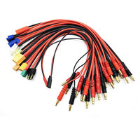 20cm RC Auto-Drohne-Boot-Helikopter 4mm Bananenstecker Akku-Ladekabel 14AWG XT60 XT90 EC5 TRX T-Stecker Verbinder Adapter Teile