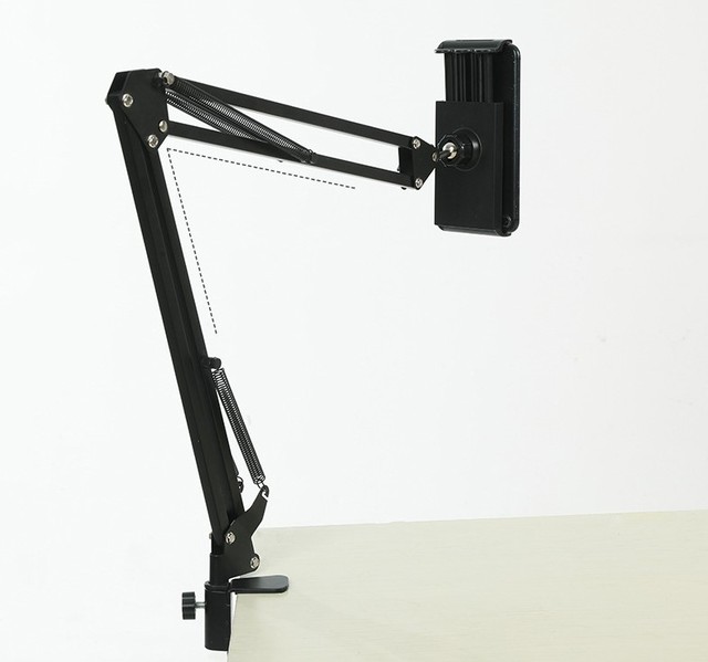360 Rotatable Flexible Long Arm/neck Lazy Bed Desktop Tablet Mount Bracket Stand Cell Phone Holder for Desk