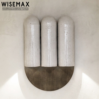 WISEMAX Applique murale moderne de luxe en laiton pour chambre à coucher, hôtel, salon, escalier, intérieur