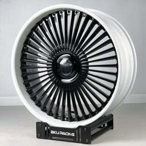 Bku forjado 2 piezas 5x120 ruedas para Range Rover Escalde Cyber Truck Rolls <span class=keywords><strong>Royce</strong></span> Bentley 23 24 pulgadas llanta monobloque ruedas de aleación - Product Image 3