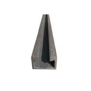 Pièces intégrées en métal d'acier doux à faible teneur en carbone de haute résistance acier de canal de mur-rideau petit acier de cannelure de profil de C pour des ventes