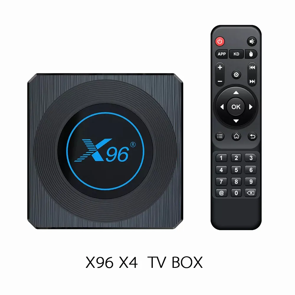 Xlintek al por mayor X96 X4 Android 11,0 TV Box 8K Receptor de satélite digital 1000M Reproductor multimedia Set-top Box