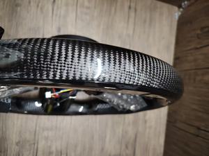 Volant sport personnalisé en cuir et fibre de carbone LED pour <span class=keywords><strong>Mercedes</strong></span> GLC300 C43 A45 <span class=keywords><strong>G63</strong></span> G500 S63 |   Vente en gros OEM - Product Image 5